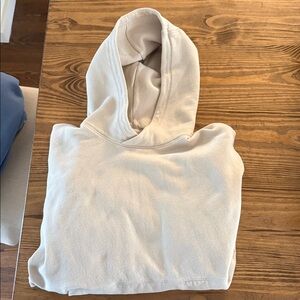 Lululemon Men’s Steady State Pullover Hoodie, Size XL, natural ivory